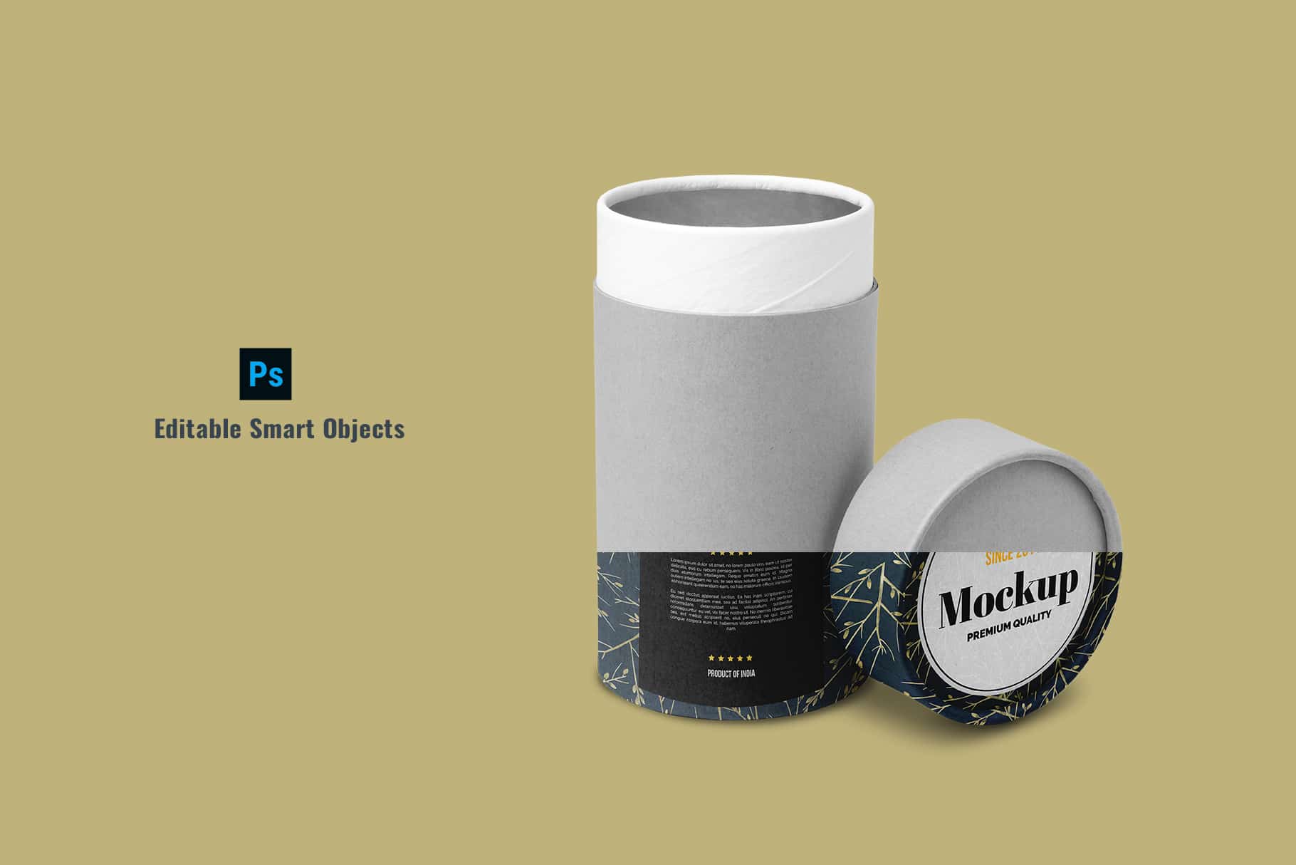 editable smart objects of the sustainable tube packaging mockup preview-2
