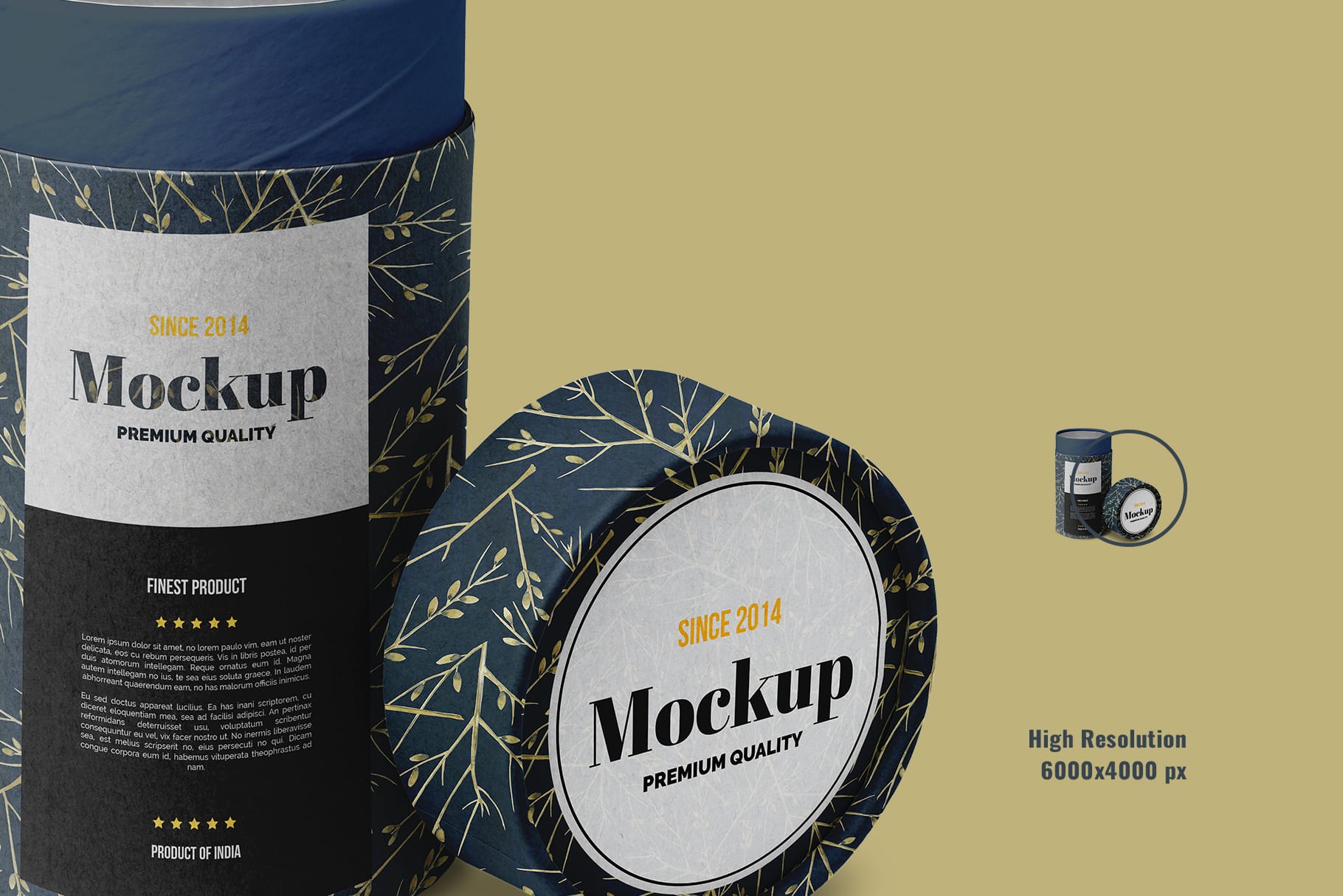 zoomed image of the sustainable tube packaging mockup preview-4