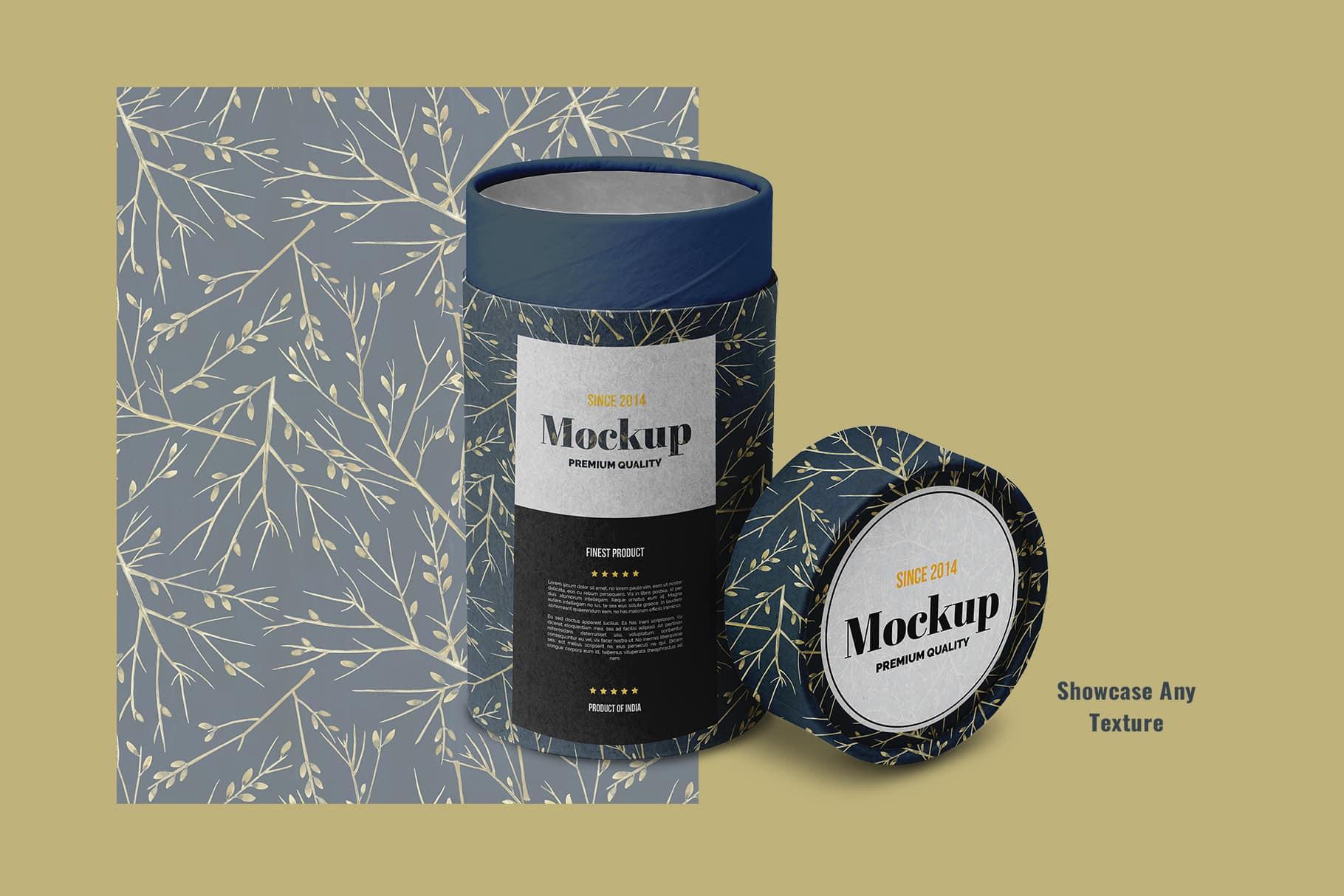 texture of the sustainable tube packaging mockup preview-5