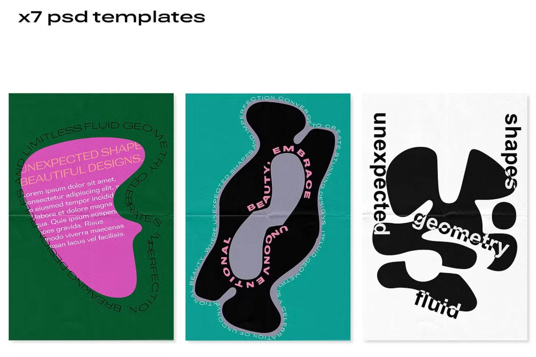 Fluid Geometry 400+ EPS SVG AI PNG image preview 4