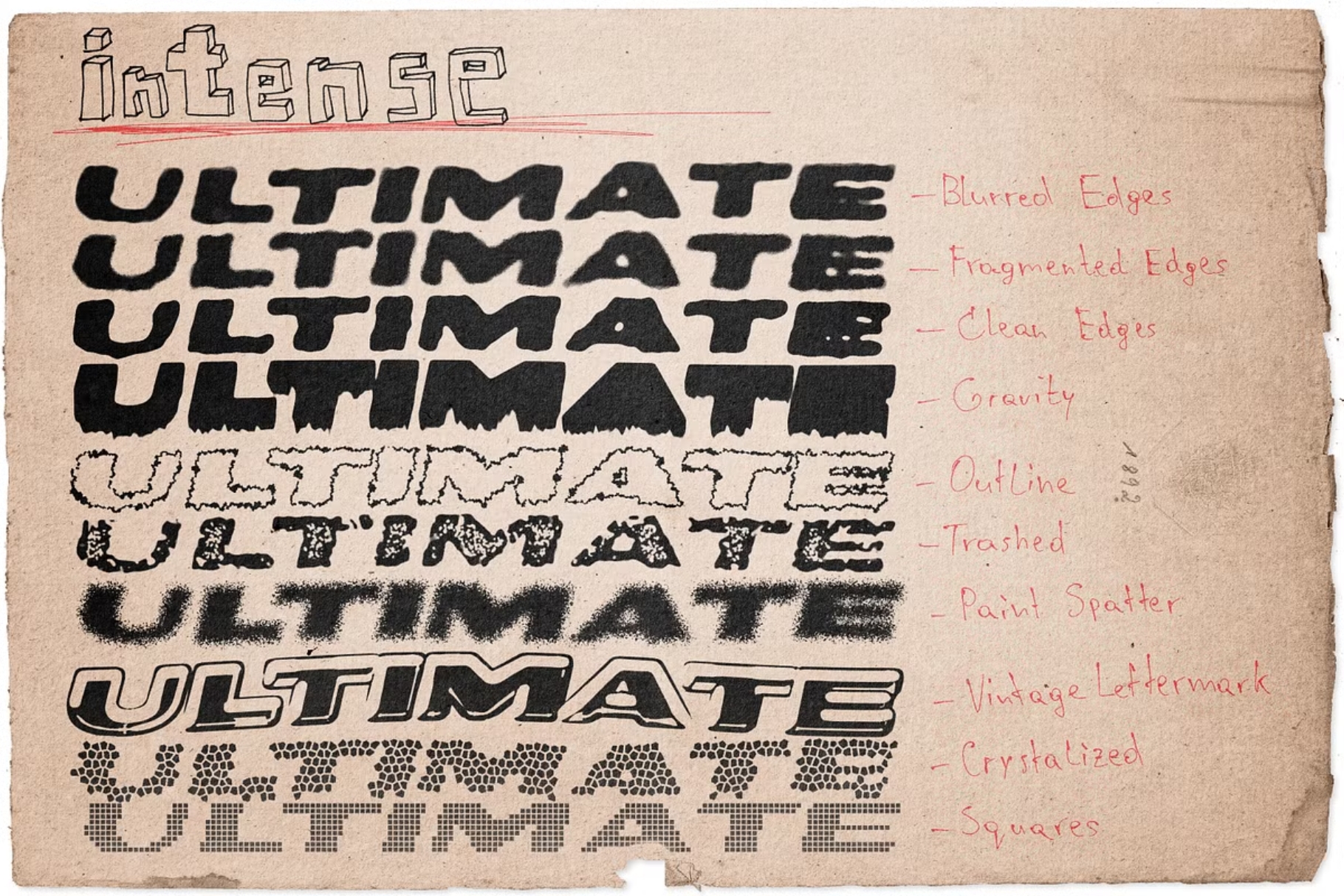 Ultimate Type FX Actions Image preview 2