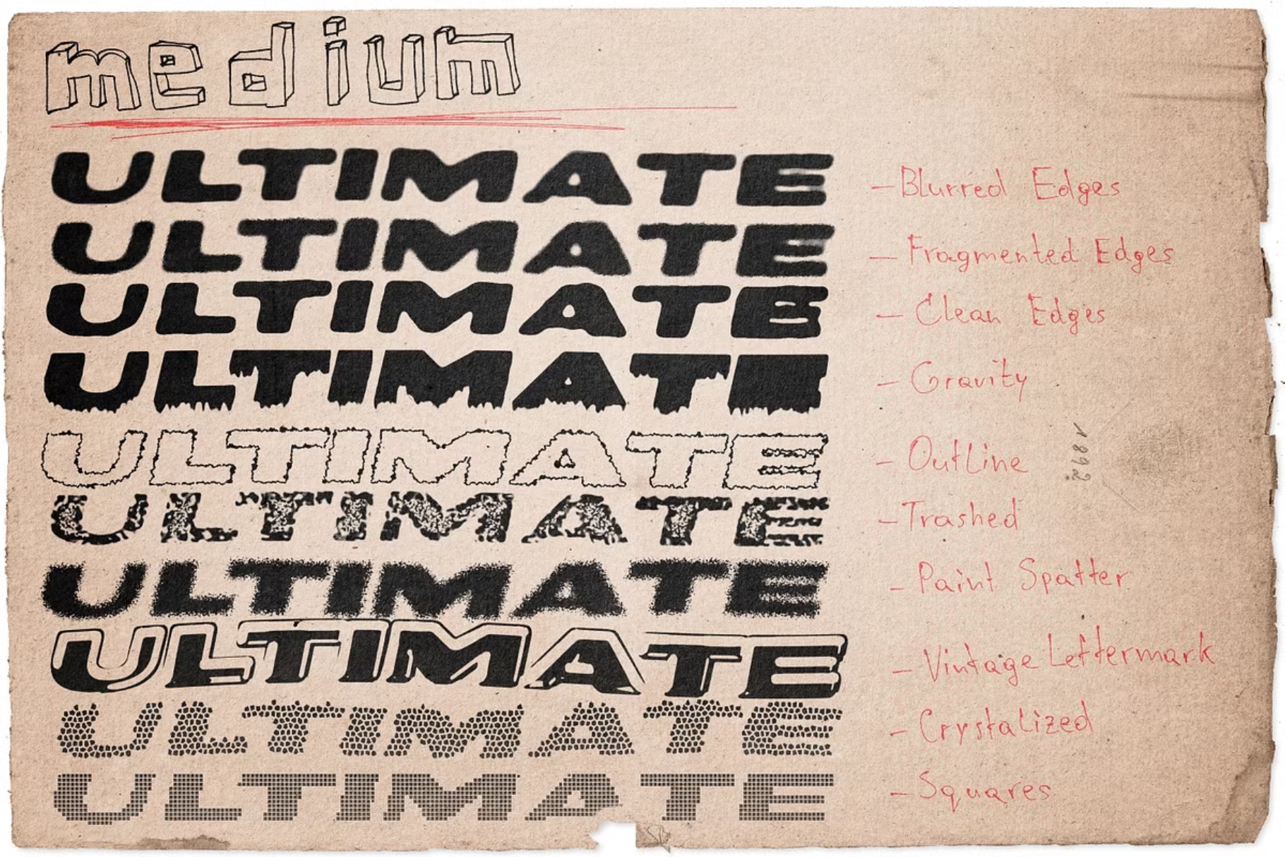 Ultimate Type FX Actions Image preview 3