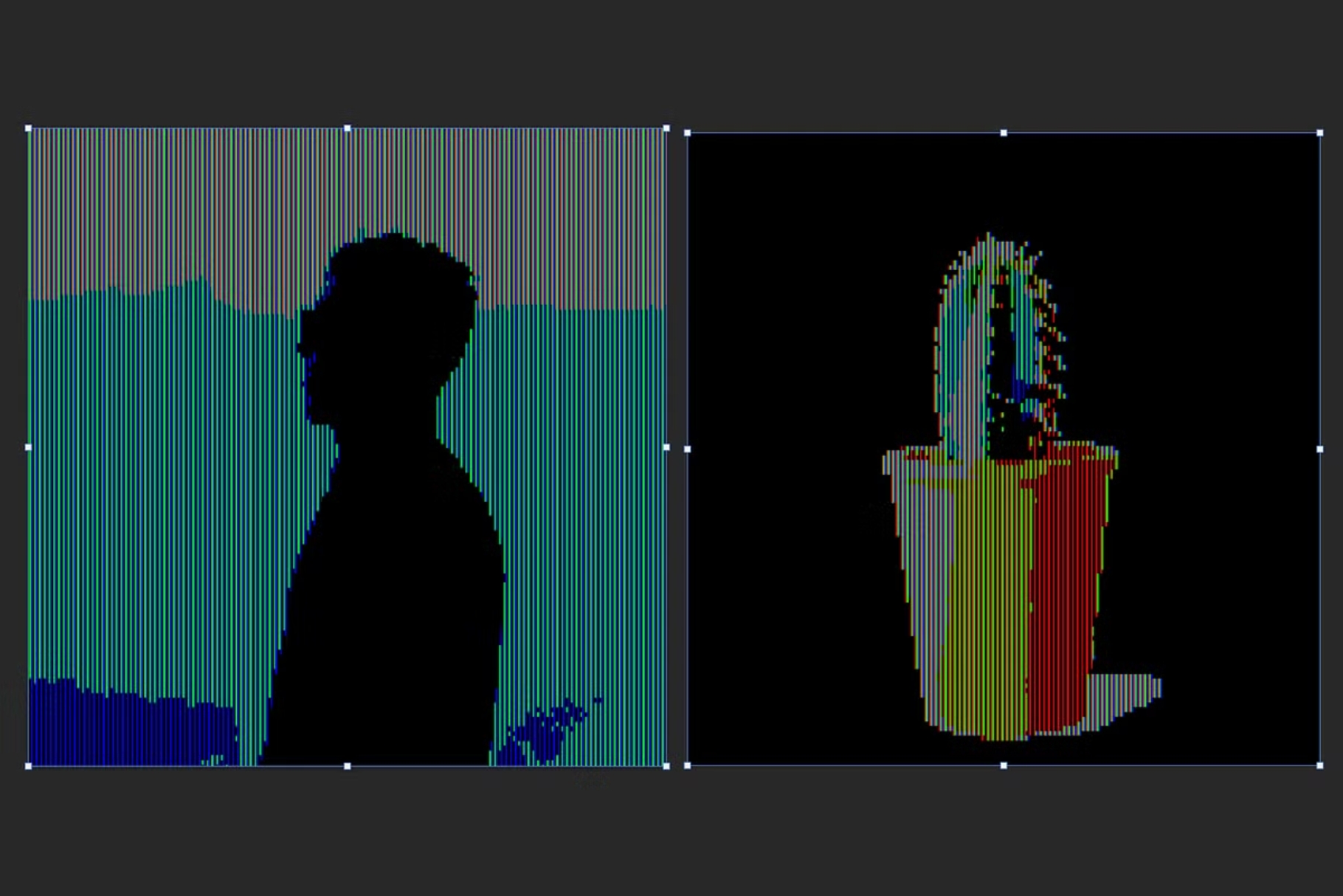 8 bit CRT Template PSD preview 6