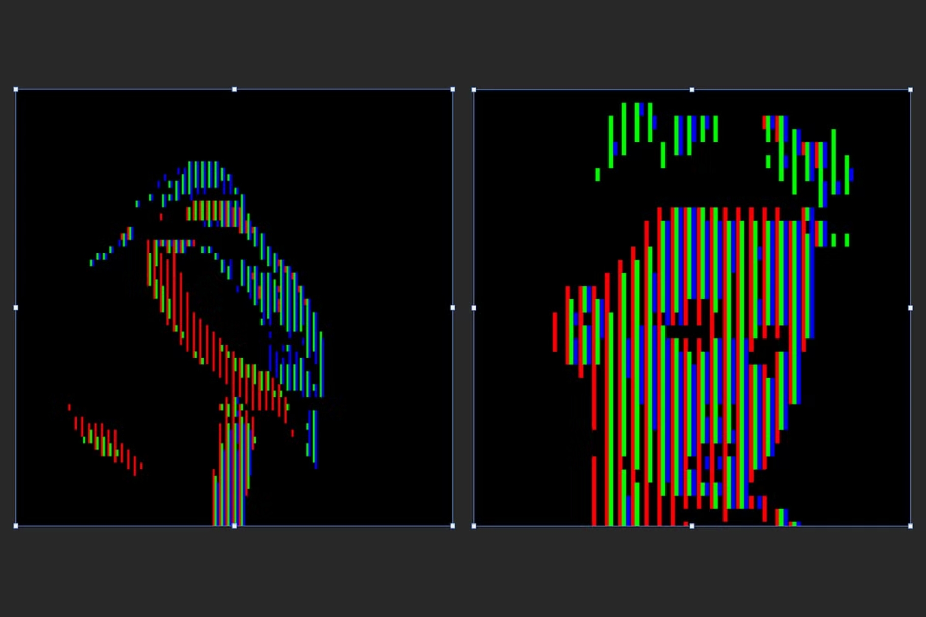 8 bit CRT Template PSD preview 7