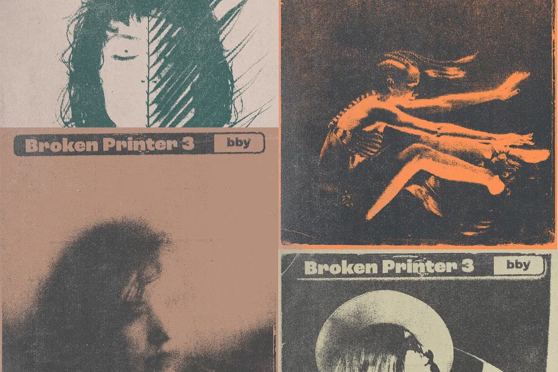 Broken Printer 3 .PSD Template preview 5