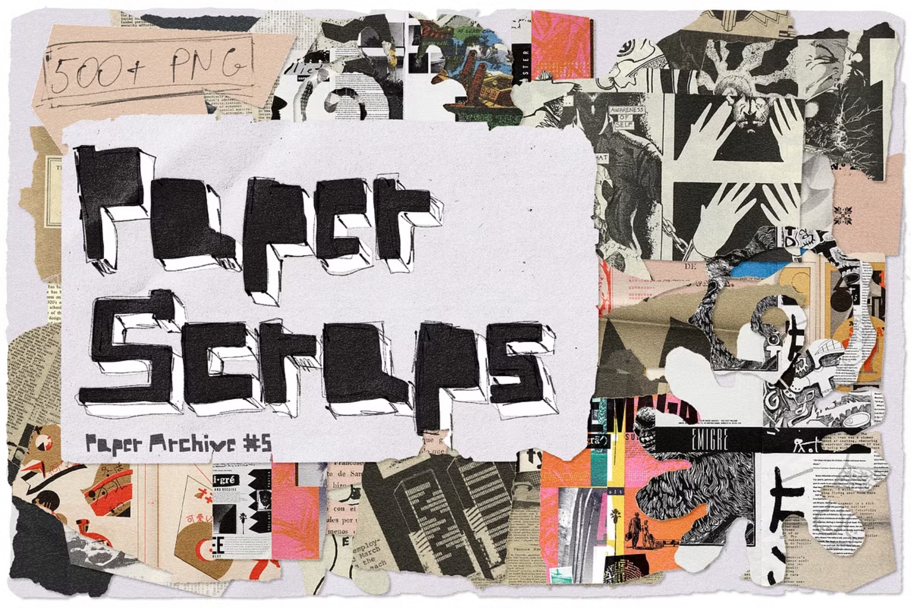 Paper Scraps 500 Paper Archive Preview 1