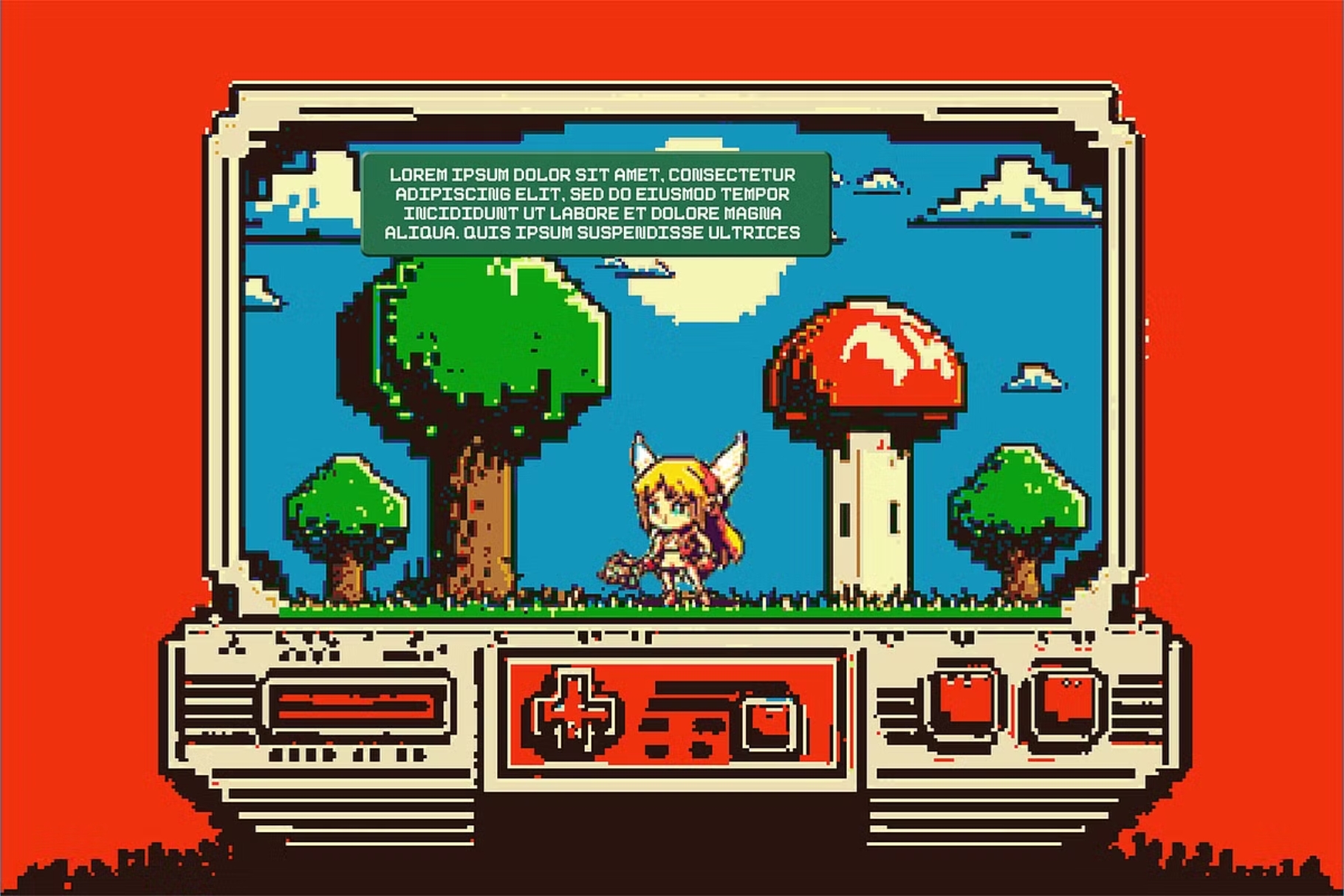 The Retro Console Scene Builder preview 5