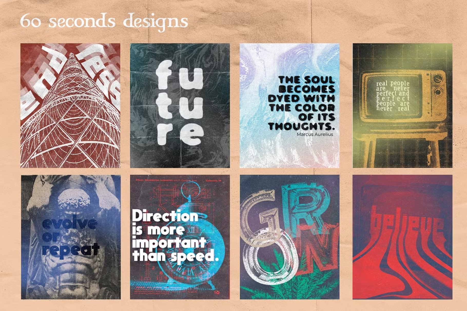 True Halftone Collection preview 2