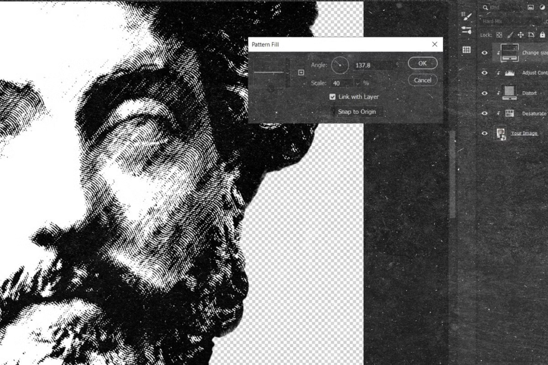 True Halftone PSD Template preview 3