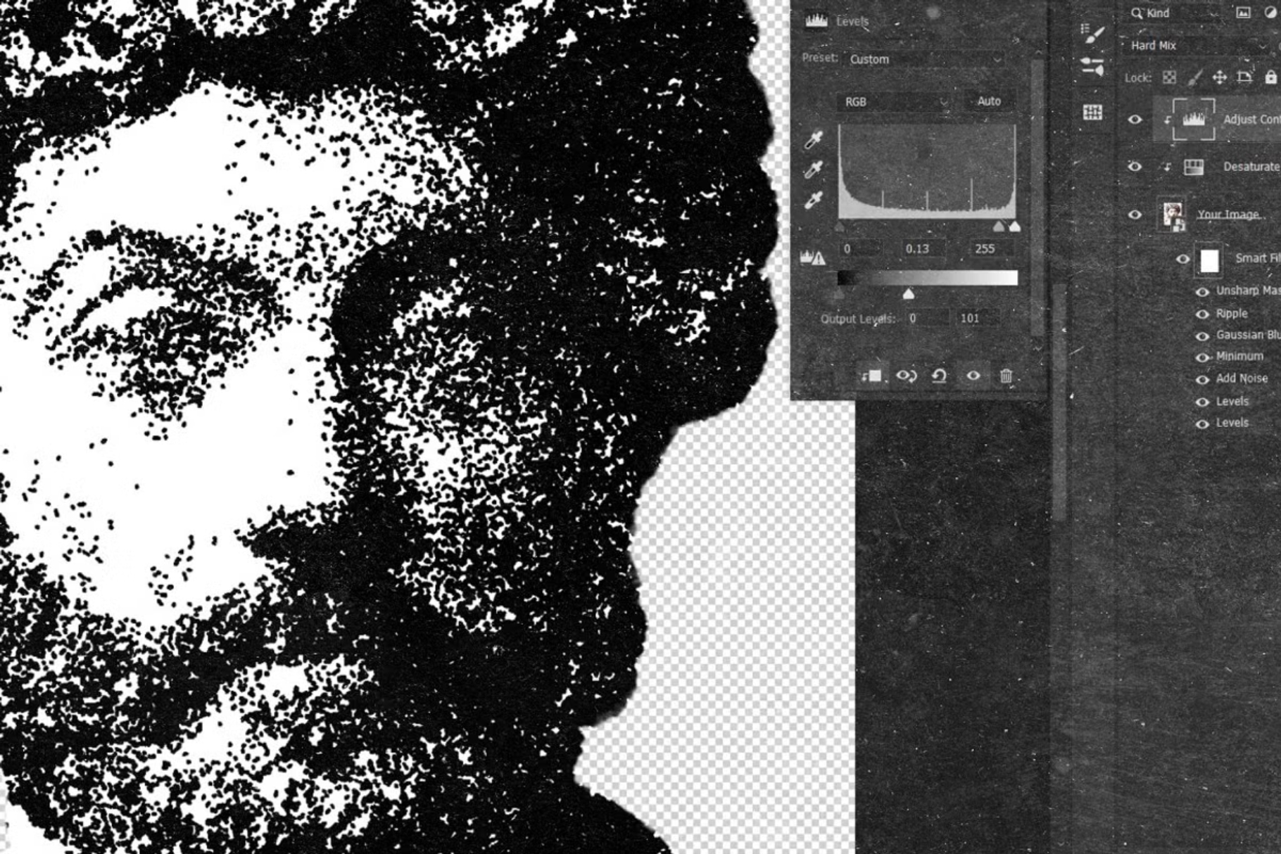 True Halftone PSD Template preview 5