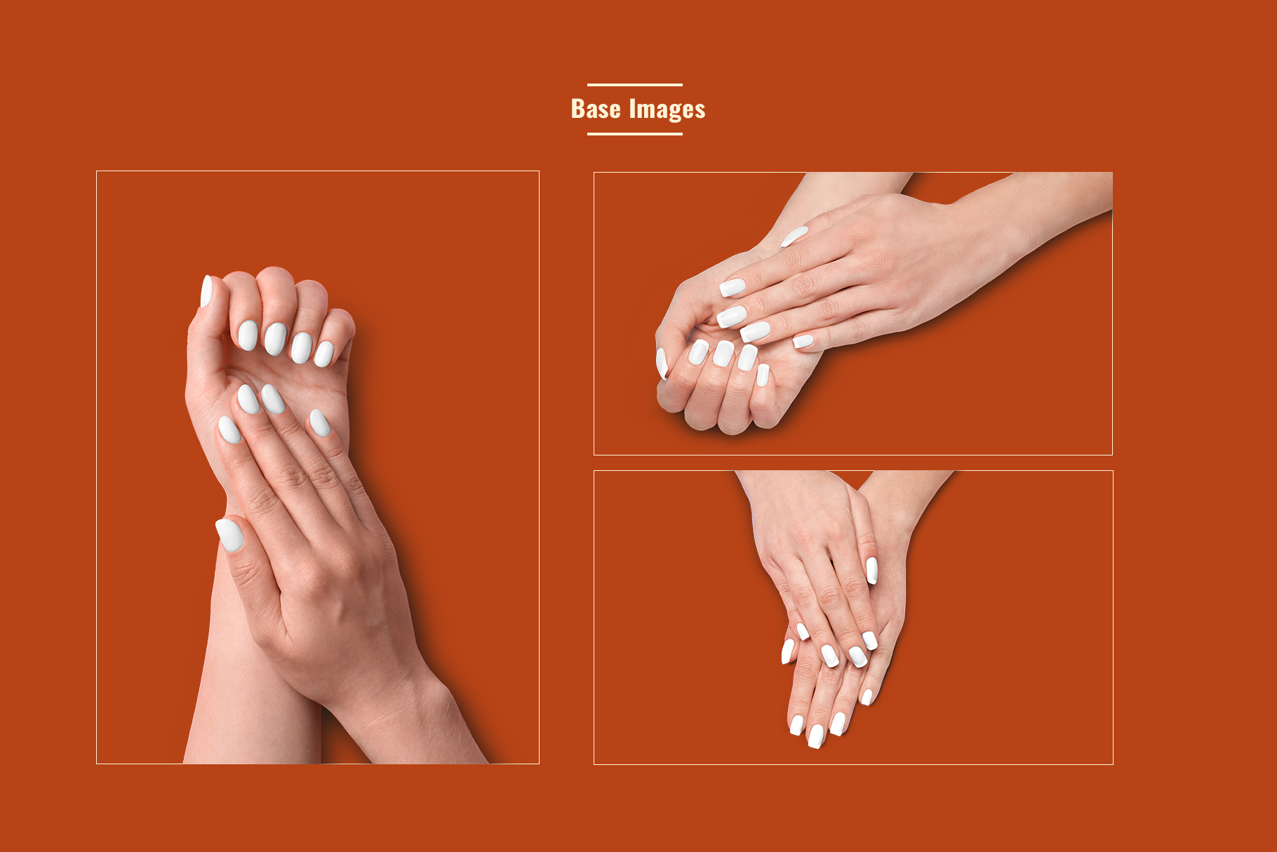 base images of square-gel-nail-art-mockup-set